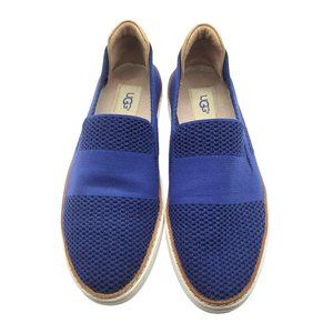 Ugg Women's Sammy Knit Slip-on Sneakers Size 8.5 Blue